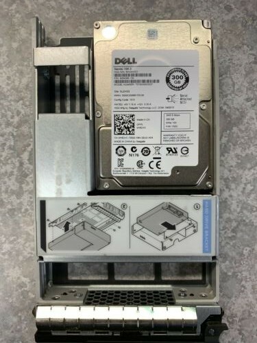 H8DVC 0H8DVC ST9300653SS DELL 300GB 6G 15K SAS 2.5'' HDD w/ 3.5" TRAY