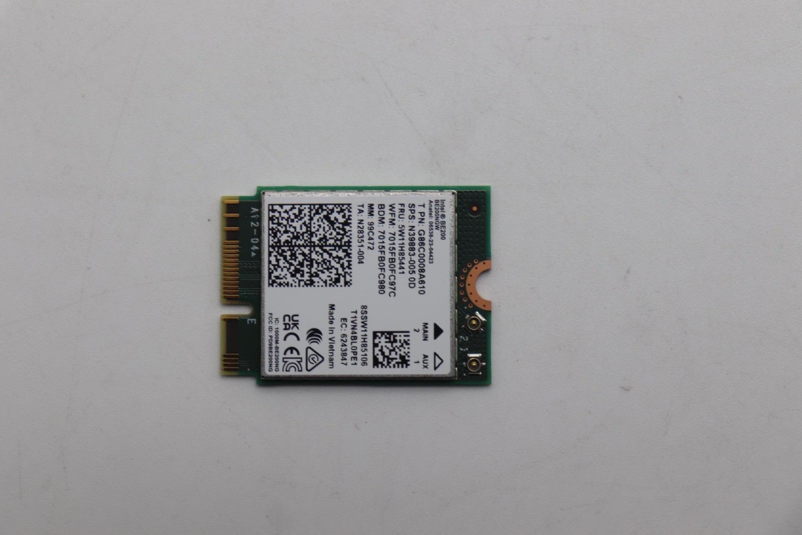5W11H85441 Wireless WLAN INT BE200 NV