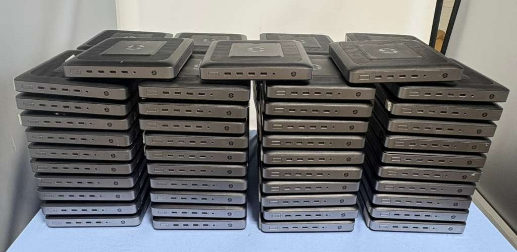 *LOT  OF 83* HP Hewlett Packard t630 Thin Client Desktop Computer 5EK58UP#ABA