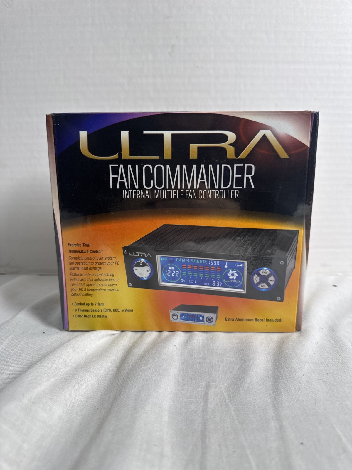 ULTRA Fan Commander Internal Multiple Fan Controller CPU,HDD Color NEW IN BOX