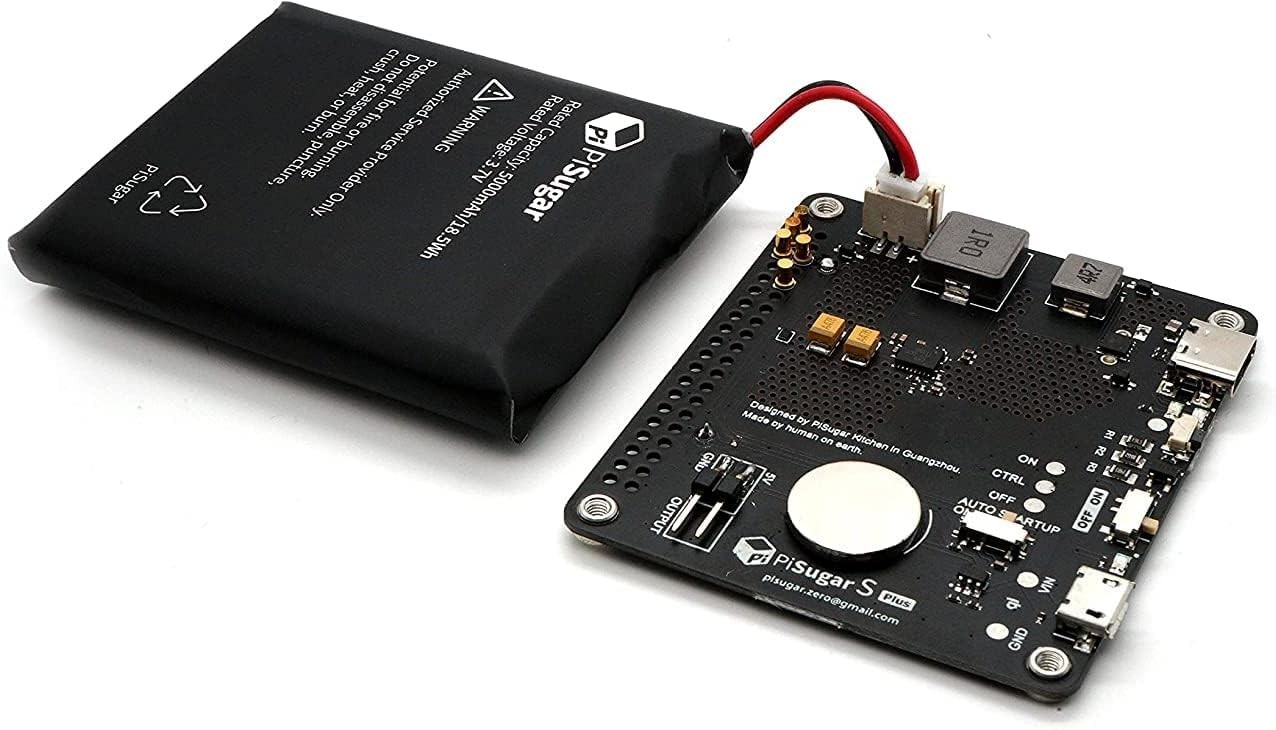 Pisugar S Pro Portable 5000mAh UPS Lithium Battery Power Module Raspberry Pi