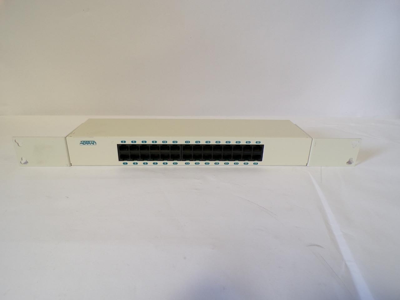 Adtran 1200291L1 28 Port Patch Panel Network Hub Switch (J522)