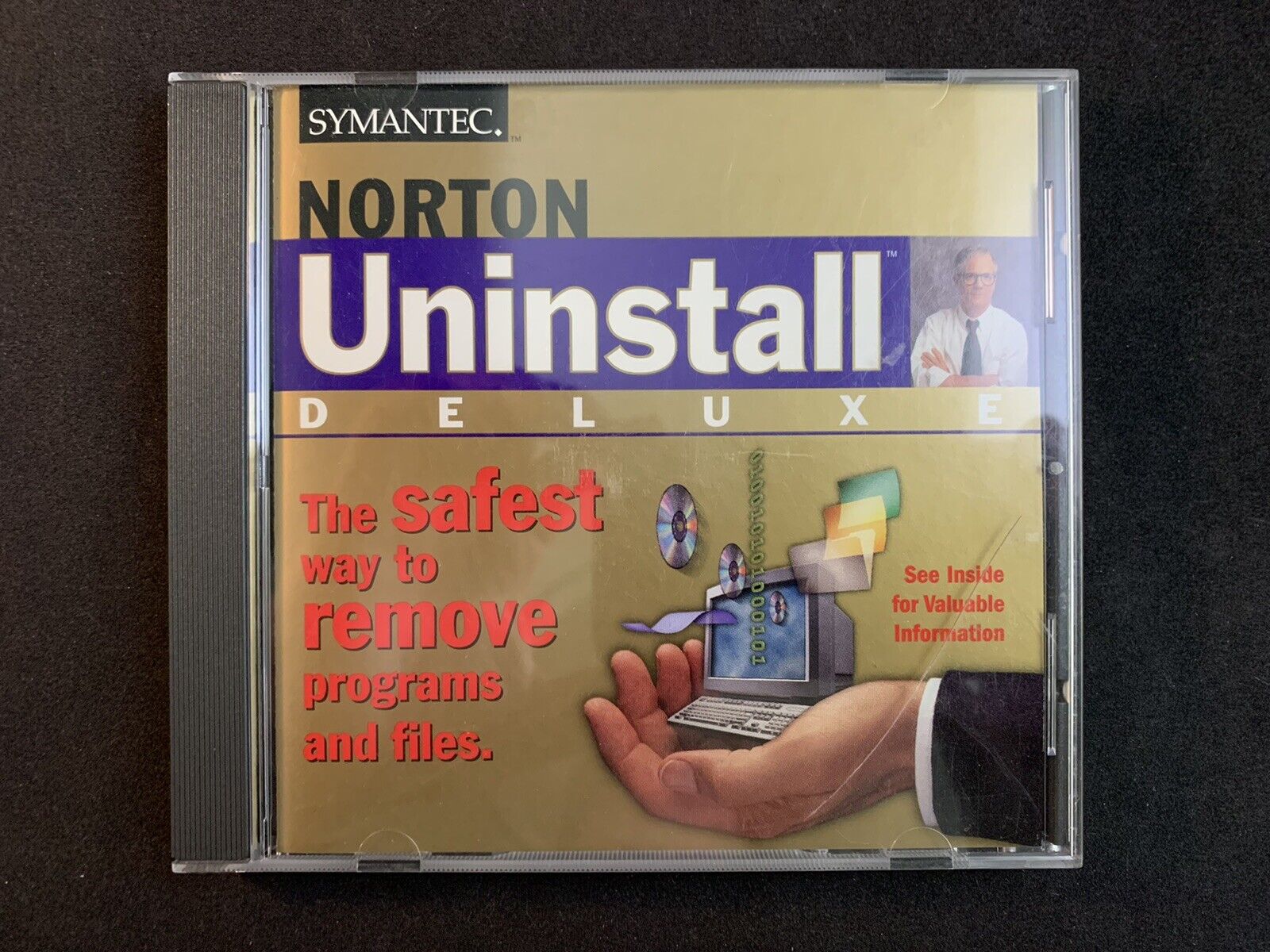 1997 Norton Uninstall Deluxe by Symantec Windows PC CD-ROM
