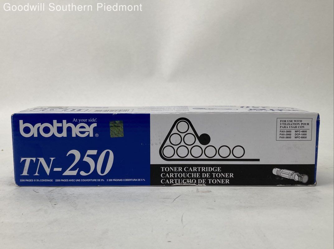Brother TN-250 Black Toner Cartridge - New