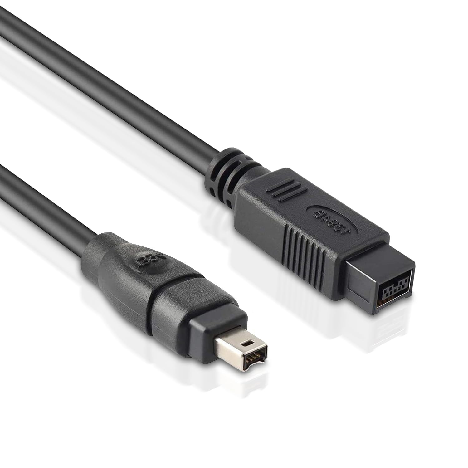 FireWire 800 to 400 9 Pin to 4 Pin Cable 6FT, DV to Firewire Cables IEEE 1394 Fi