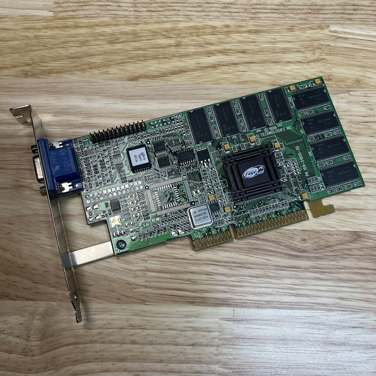 ATI RAGE 128 16MB 3.3v AGP Video Card With VGA