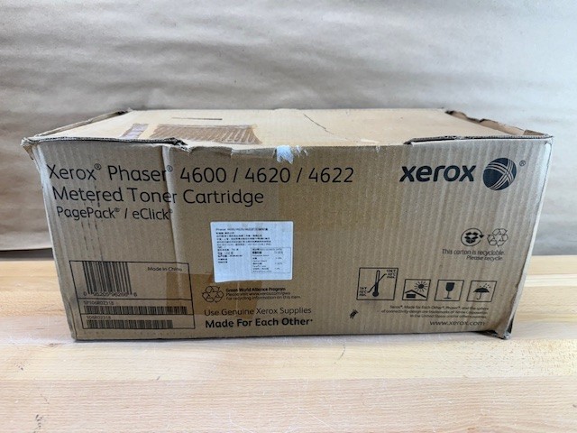 Genuine Xerox Phaser 4600 4620 4622 Black Toner Cartridge 106R02318