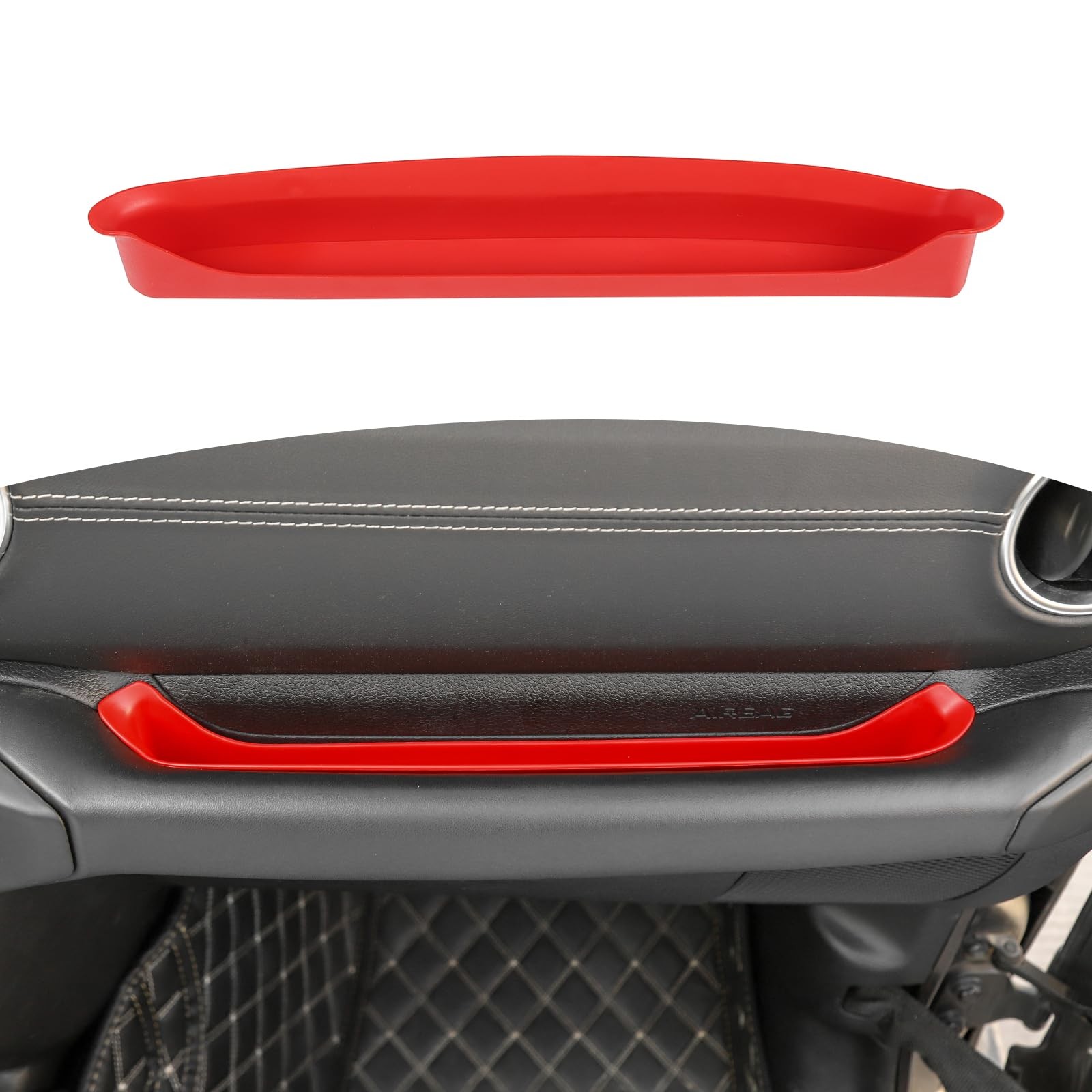 for Jeep JL Grab Tray Passenger Handle Storage Box Insert Organizer for Jeep ...