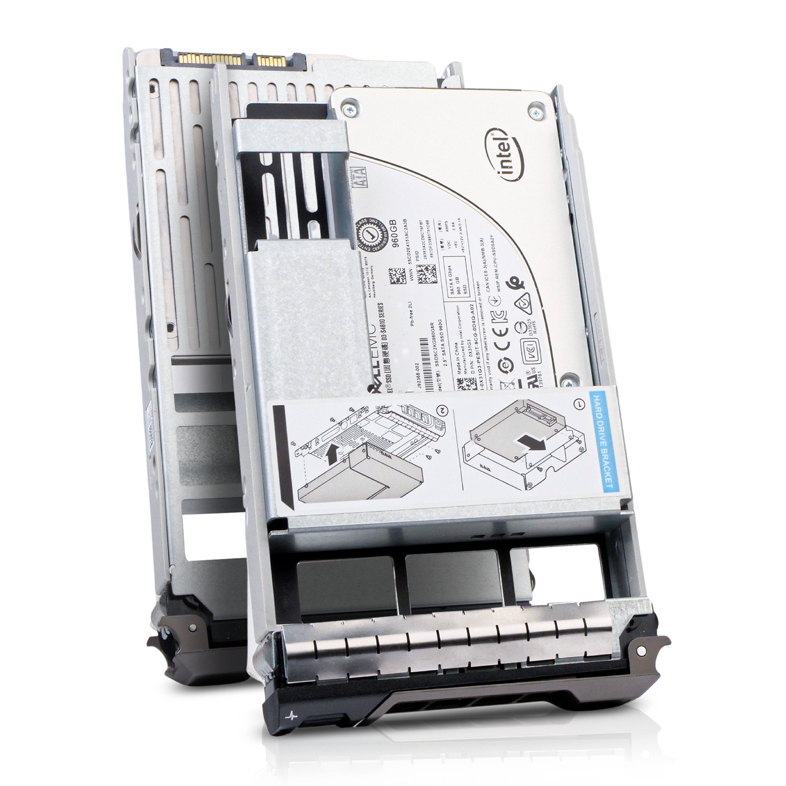 Dell 960GB SATA 6Gb/s 3D TLC 3 DWPD 3.5" Enterprise Mixed Use SSD 400-BCSS G13