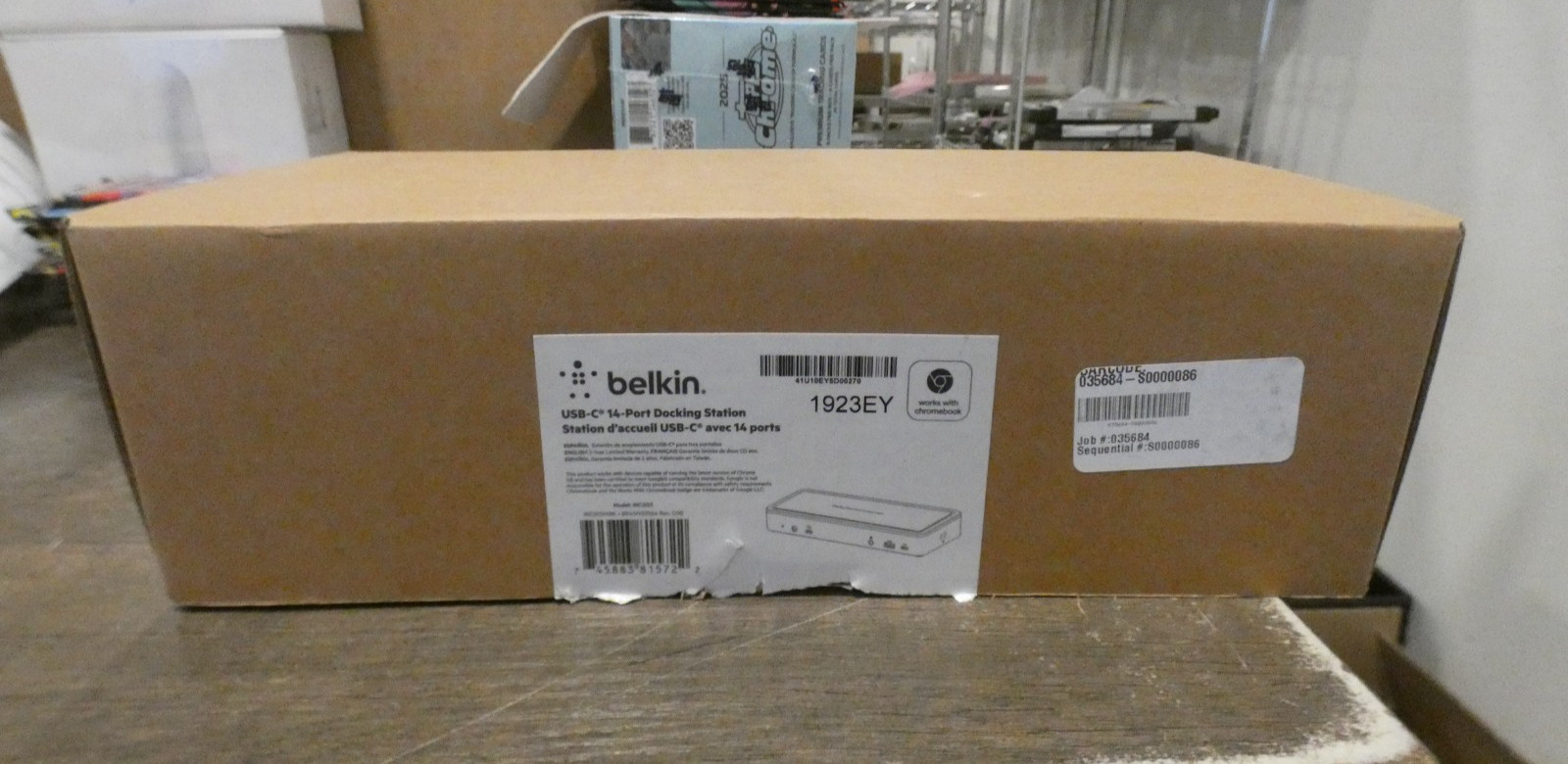 Belkin INC003TTBK Universal USB-C Triple Display Laptop Docking Station 85W