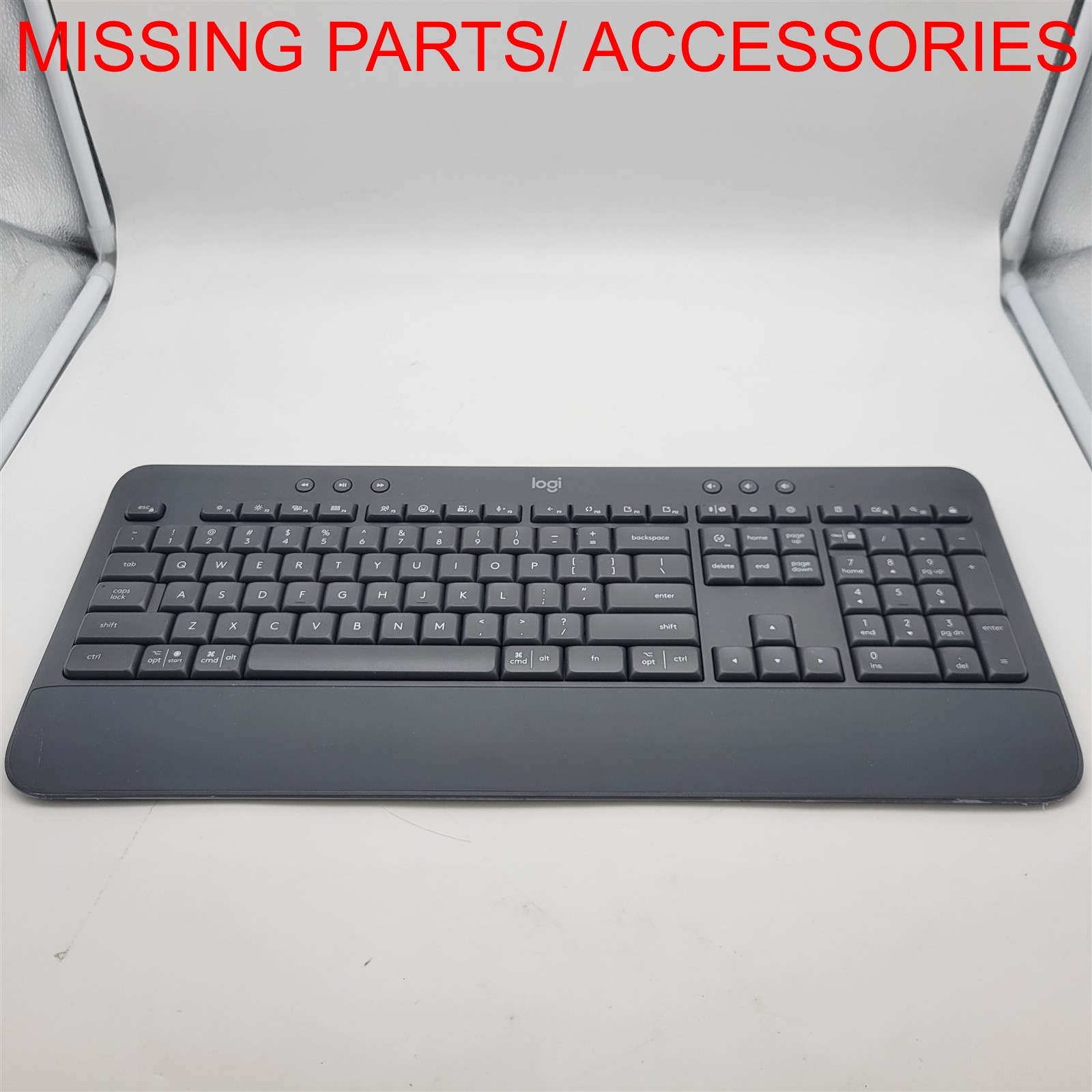 Logitech Signature MK650 Combo Wireless Keyboard, Graphite *NO DONGLE/NO MOUSE*