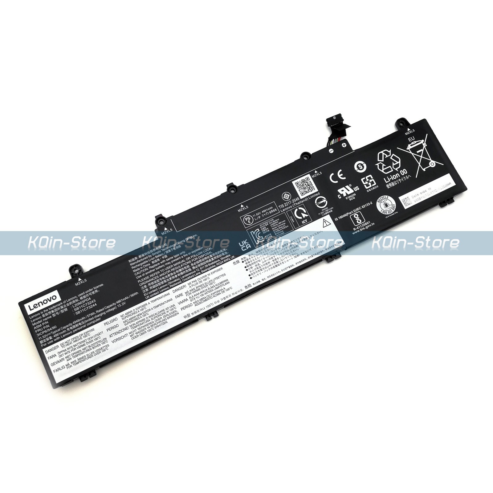 Genuine L20M3PD4 L20C3PD4 Battery for Lenovo ThinkPad E14 E15 Gen 2nd 3rd 4th