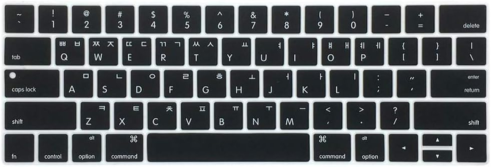 Korean Ultra Thin Silicone Keyboard Protector Cover Skin for Macbook