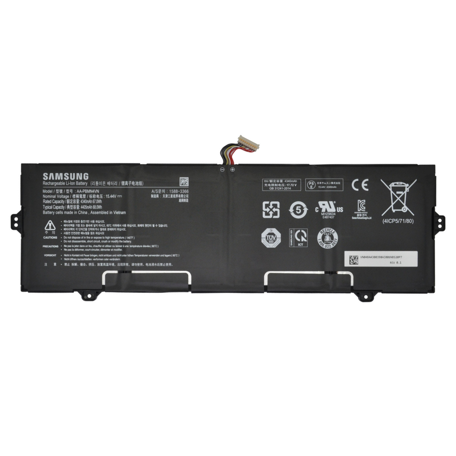 NEW Genuine AA-PBMN4VN Battery For Samsung Galaxy Book Pro 15 NP950XDB NP950QDB