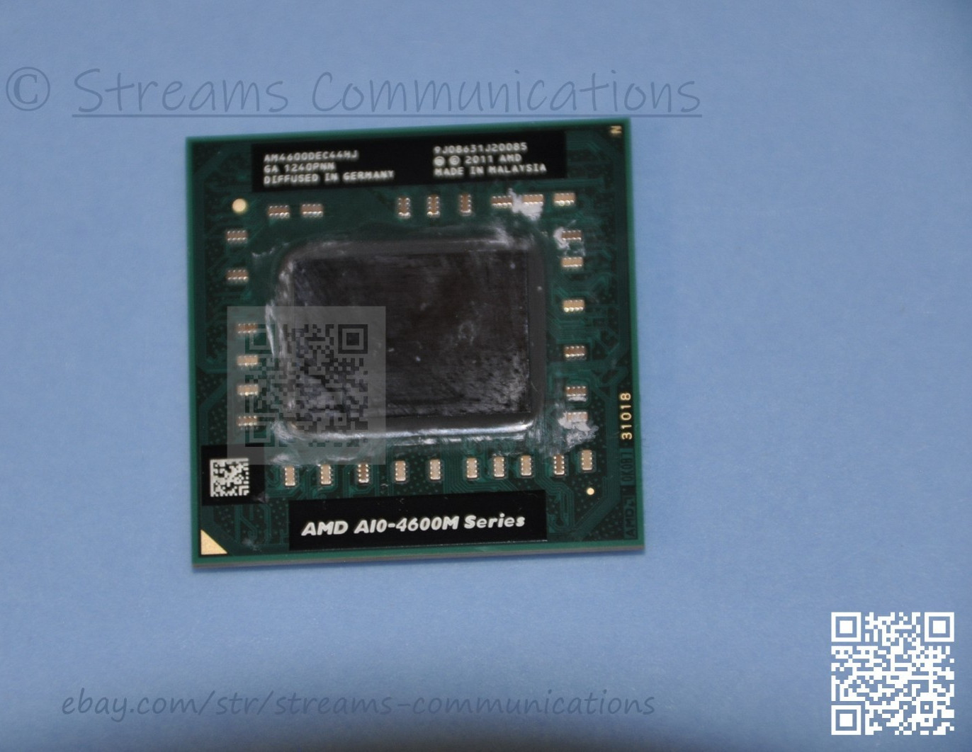 AMD A10-Series A10-4600M AM4600DEC44HJ 2.3GHz Quad-Core CPU Processor Socket FS1