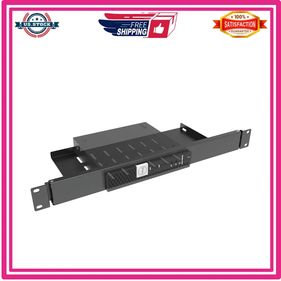 1U Mini Rack Mount for Dell OptiPlex Micro Form Factor Case