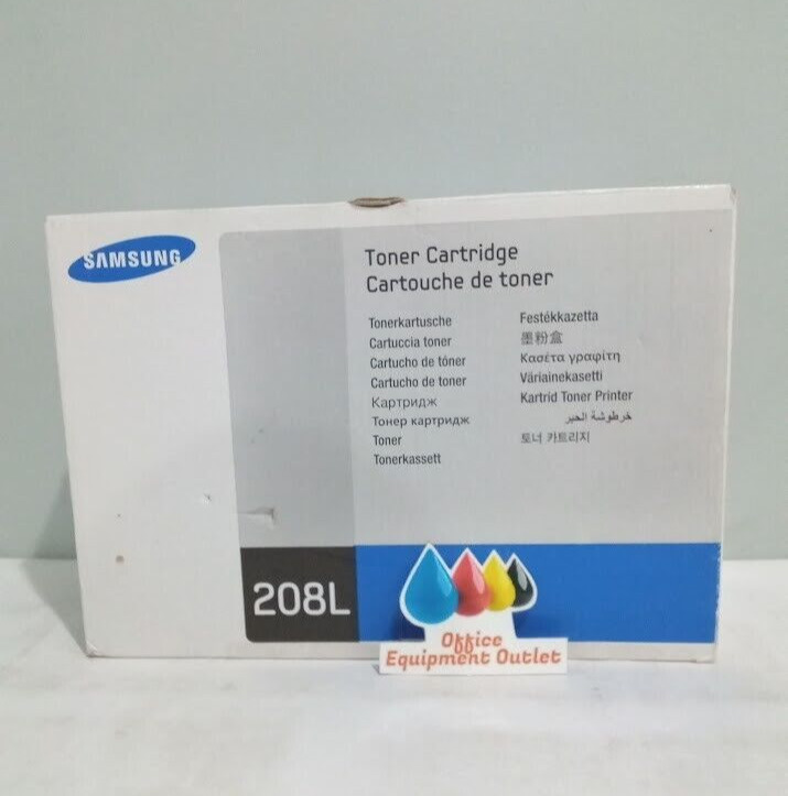 Samsung 208L Black Toner Cartridge MLT-D208L