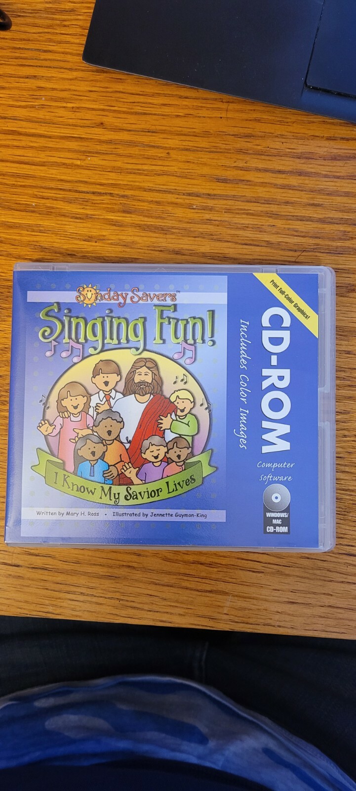 Sunday Savers CD Rom Singing Fun Mac PC I Know My Savior Lives 