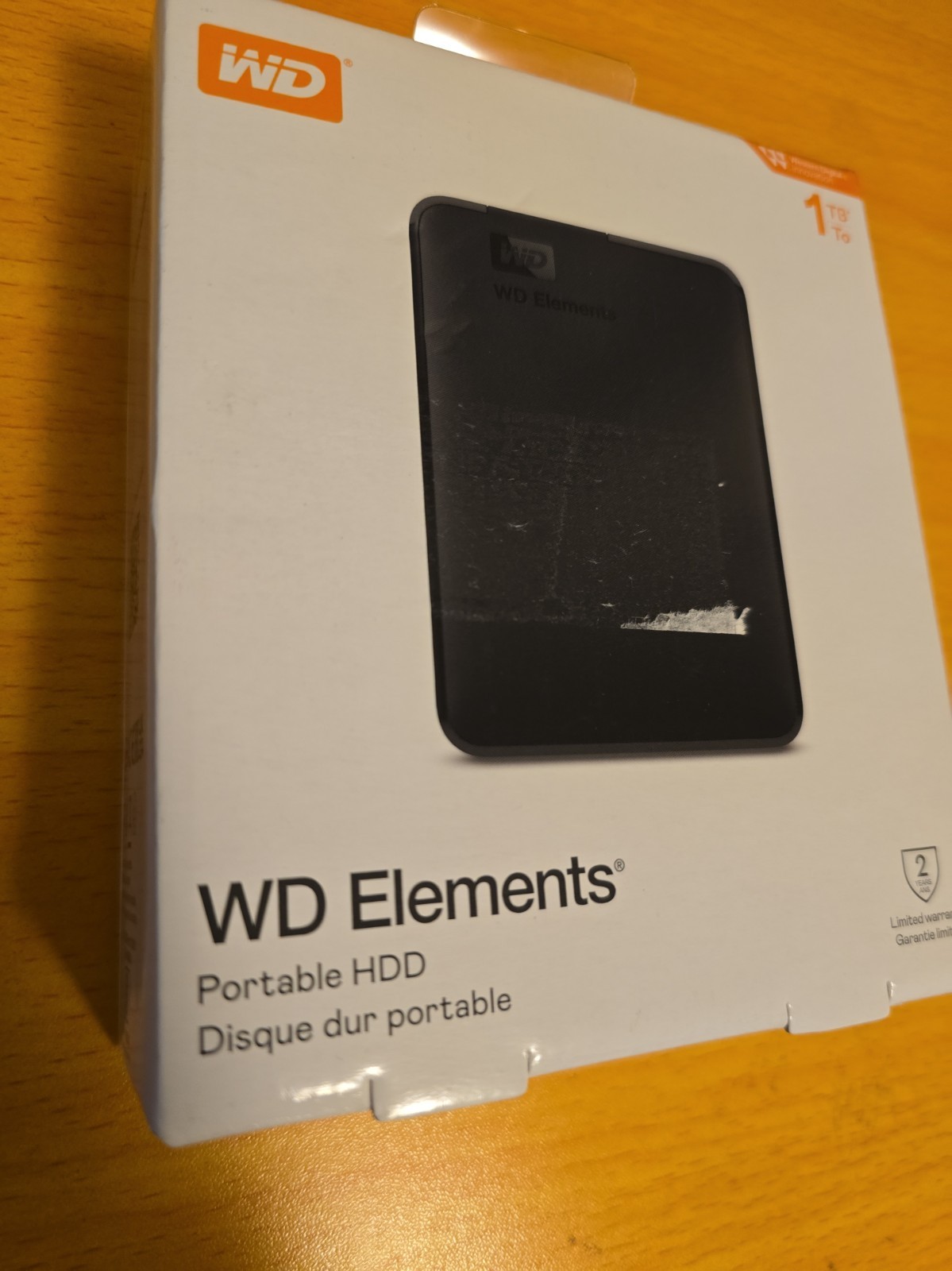 WD Elements 1TB Portable HDD External