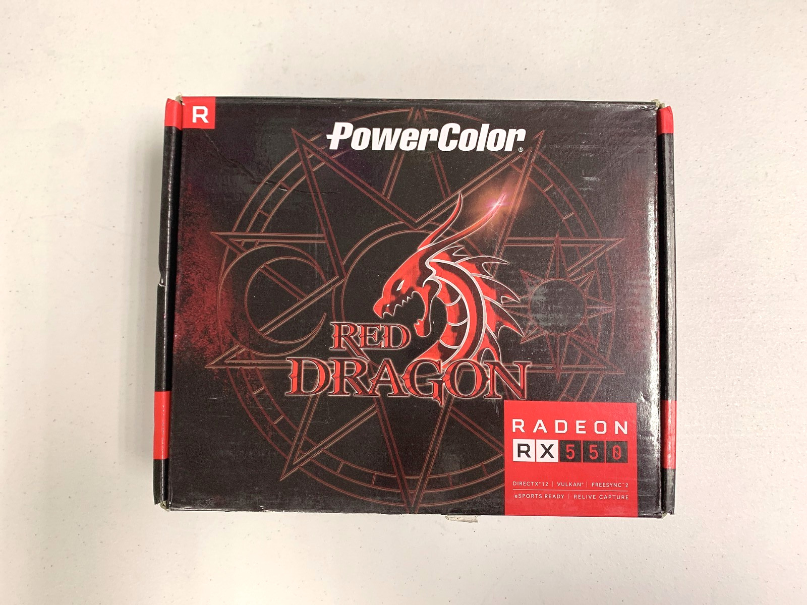 PowerColor AMD Radeon RX 550 AXRX 550 4GBD5-DH 4GB Red Dragon Graphics Card