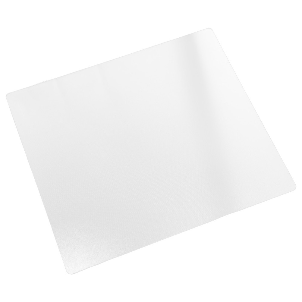 Mouse Pad: Clear Glass Mouse Pad For Desk - 200x250mm Professional Transparent
