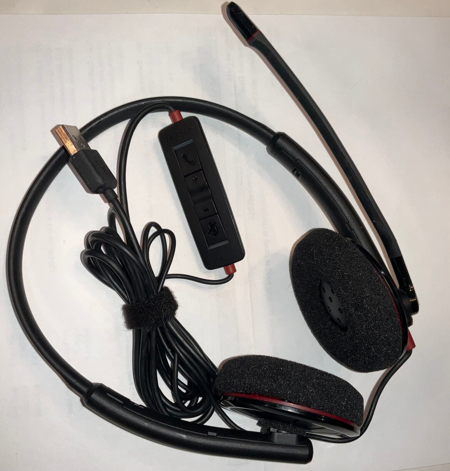 Plantronics Blackwire C320-M Headset w/ In-Line Adjustable Microphone