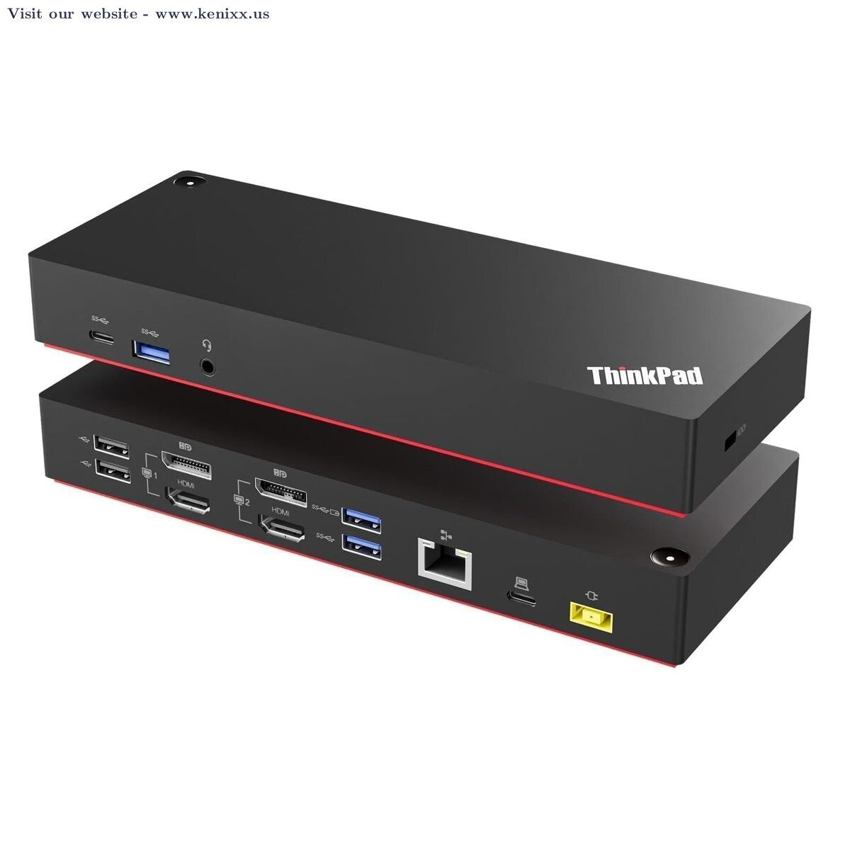 ThinkPad 40AF0135 Universal Hybrid USB-C with USB-A Adapter Docking Station