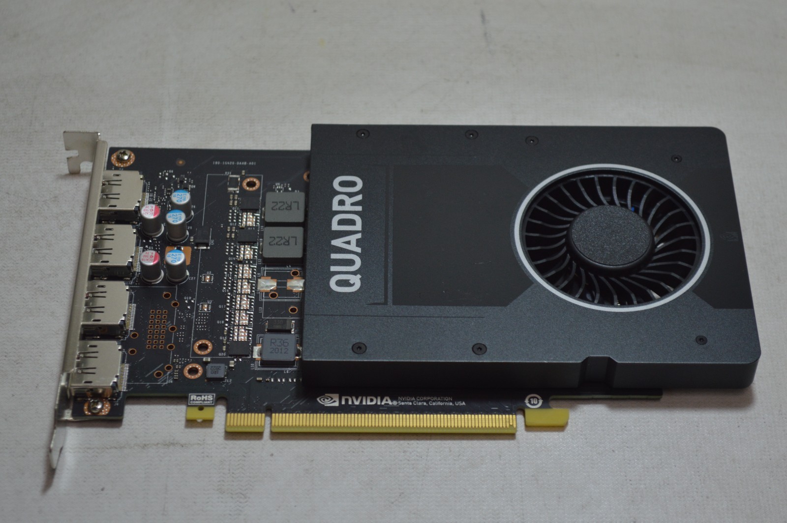 NVIDIA Quadro P2200 5GB GDDR5 Video Graphics Card