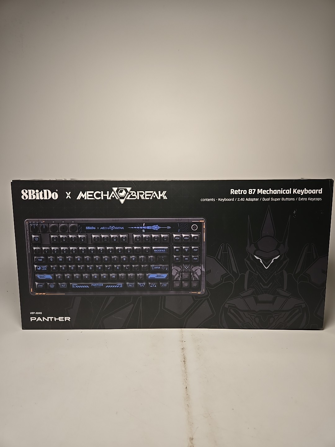 8BitDo Retro 87 Mechanical Keyboard - Mecha Break: Panther - for Windows Android