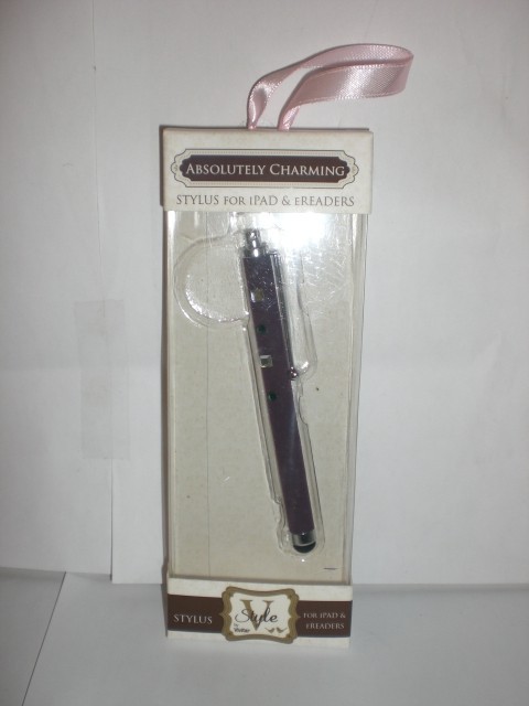 V STYLE ABSOLUTELY CHARMING PURPLE STYLUS FOR IPAD & eREADERS