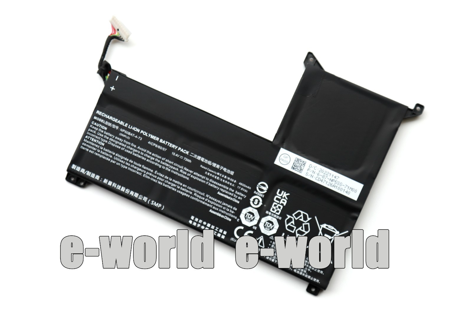 New Genuine NP50BAT-4-73 OEM Battery for Colorfly X15AT X17AT-23 NP7861C NP50SNC