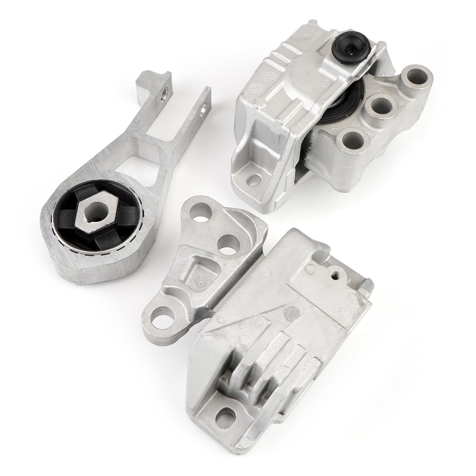 Engine Motor Transmission Mount Set 3Pcs Compatible with Jeep Renegade Fiat 5...