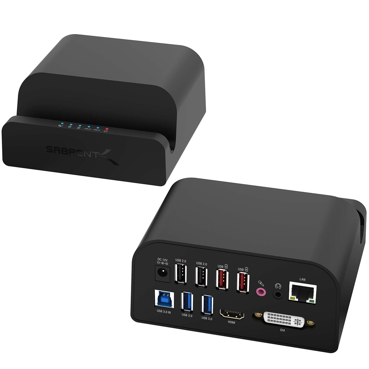 SABRENT USB 3.0 Universal Docking Station Stand (DS-RICA)
