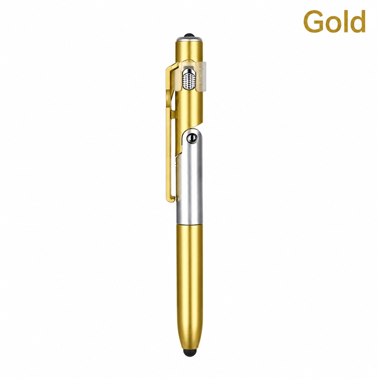 4 in 1 Multifunction Pen Stylus Ballpoint LED Light Phone Stand multi colors