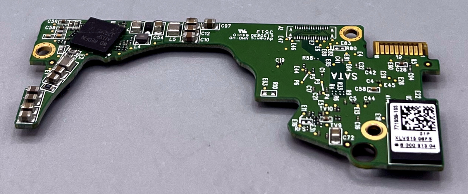 Western Digital PCB 2060-771939-003 REV P1 771939-103 01P Express SATA Board Q72