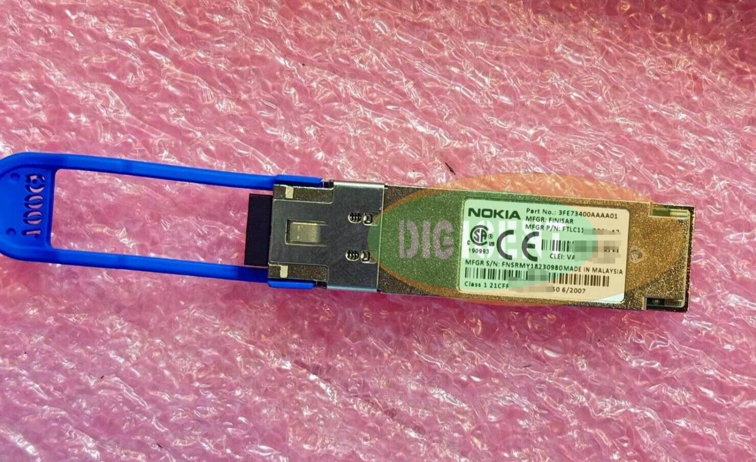 NOKIA 3FE73400AA 01 QSFP28 100GBASE-LR4 10km SMF C-Temp