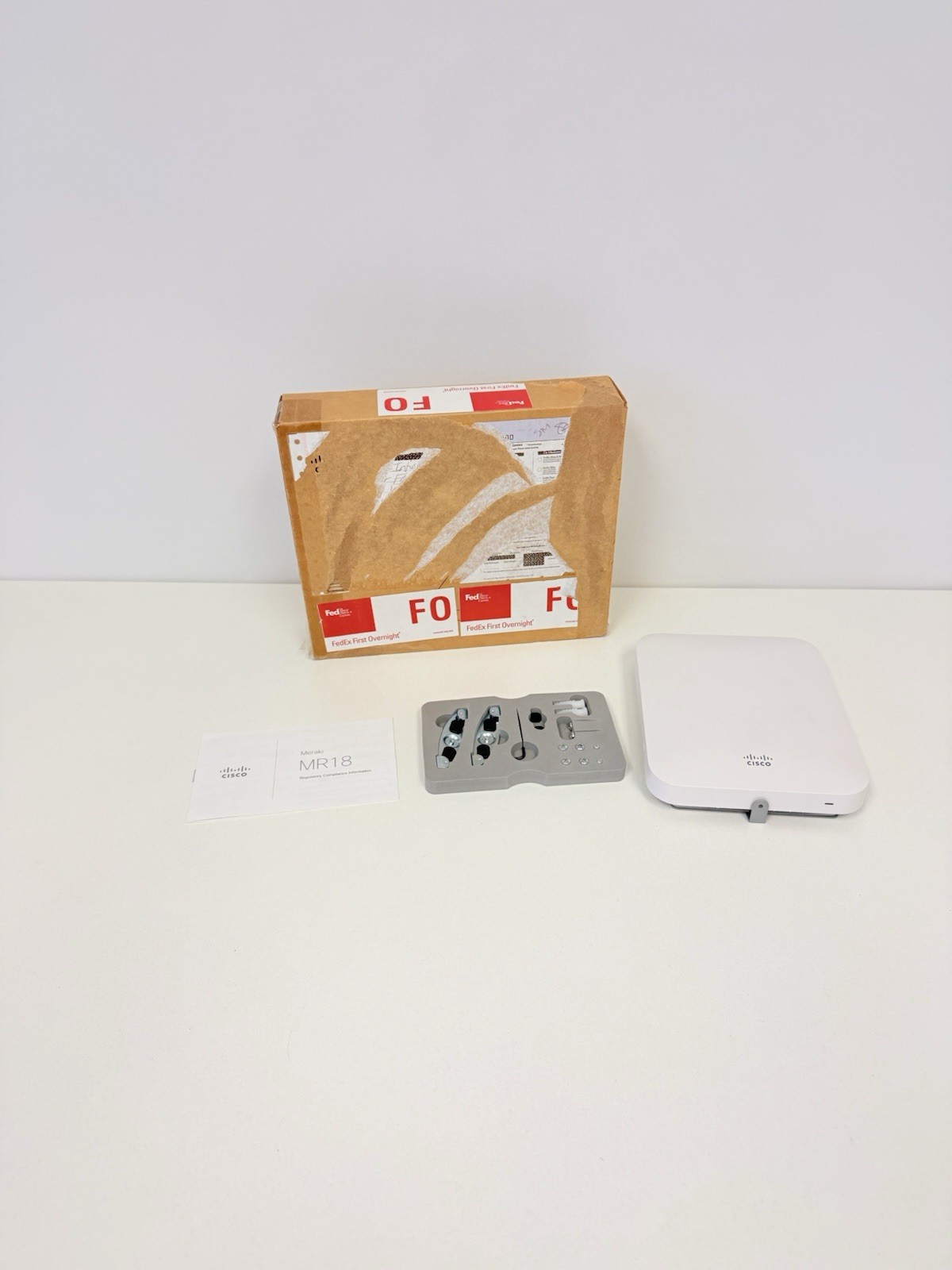 Meraki MR18 Dual-Band Cloud-Managed Wireless Network Access Point - Unclaimed