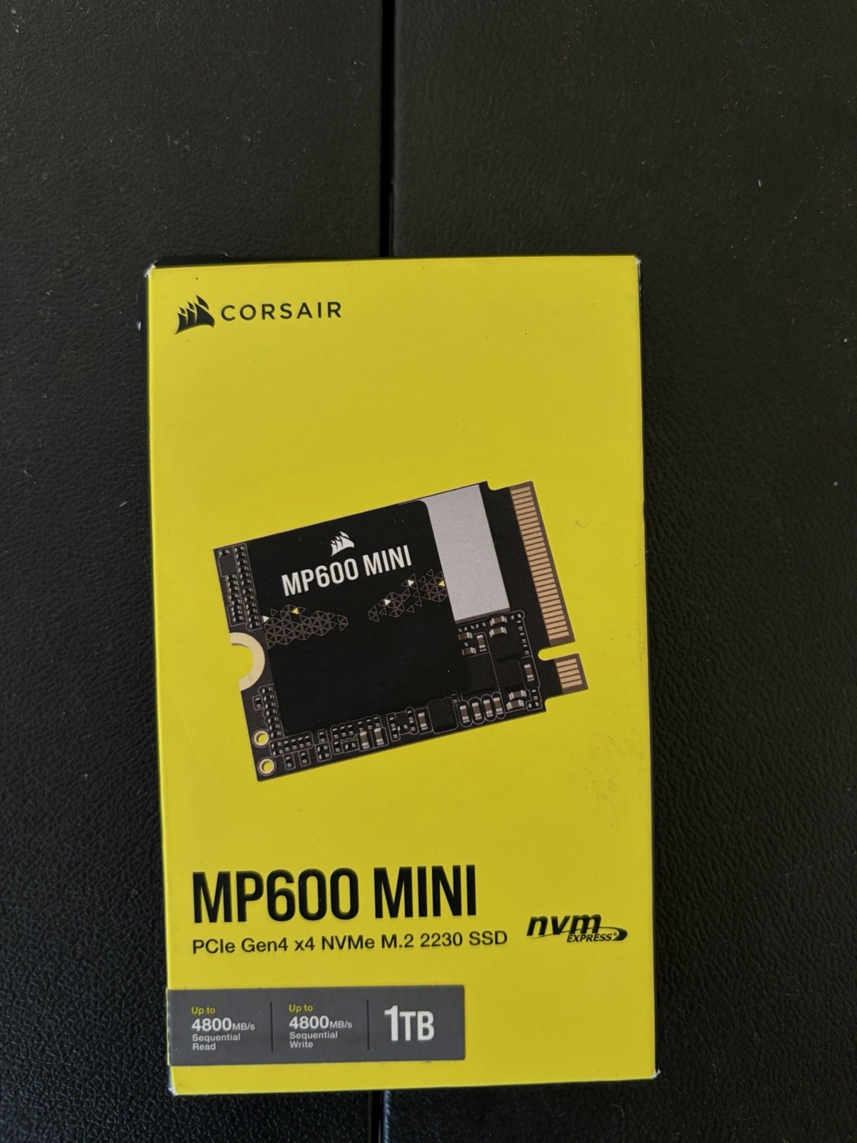 Corsair MP600 CORE Mini 1TB NVMe PCIe 4.0 M.2 2230 Internal SSD - CSSD-F1000GBMP