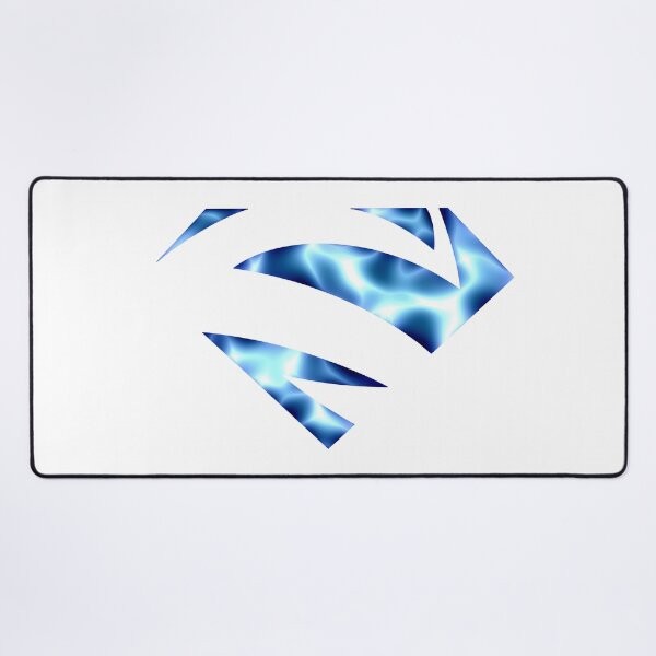 DC Comics Superman Super Blue Logo Gaming Desk Mat, Idea Gift For Friends
