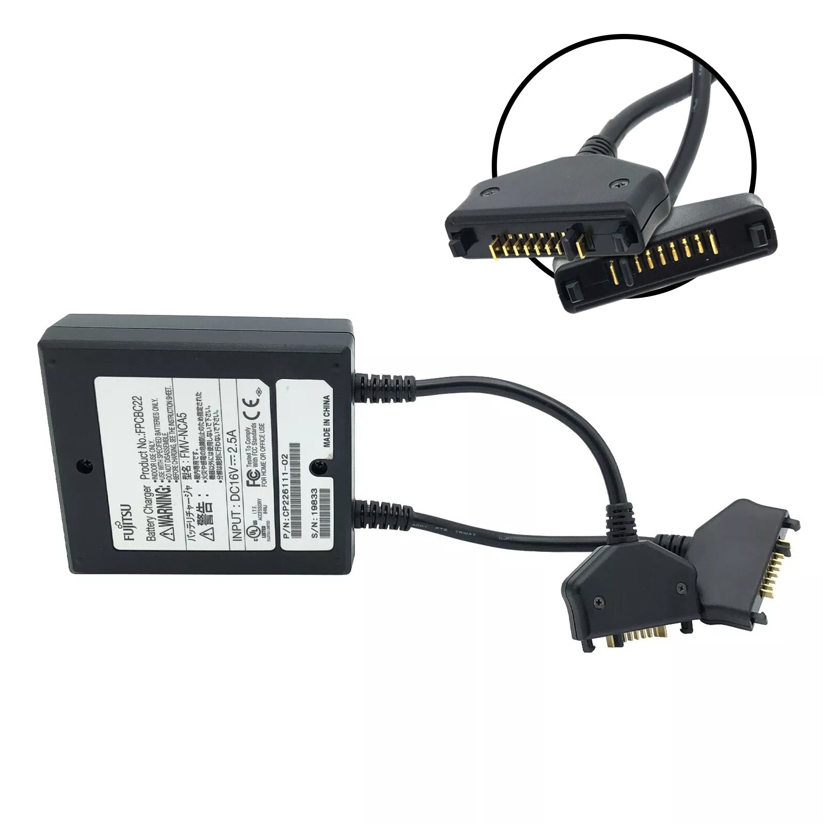 Genuine Fujitsu 40W FPCBC22 FMV-NCA5 Battery Charger 16V 2.5A