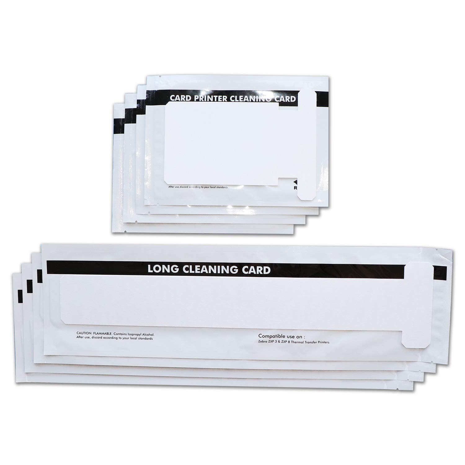Cleaning Kits for ZXP Series 1 and ZXP Series 3 ID Card Printer Repair,Pack o...