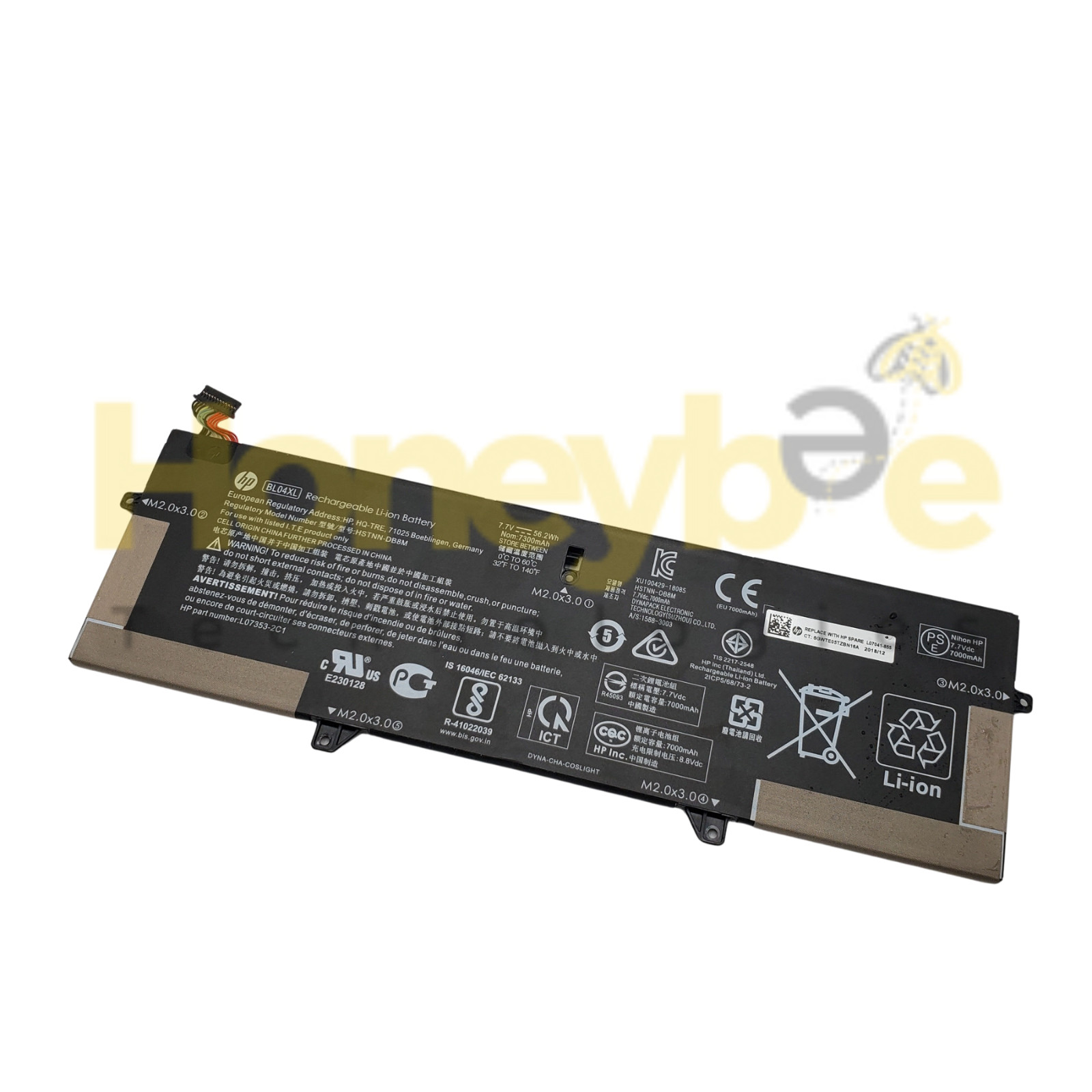 GENUINE OEM HP ELITEBOOK X360 1040 G5 4CELL 56WHR BATTERY BL04XL L07041-855