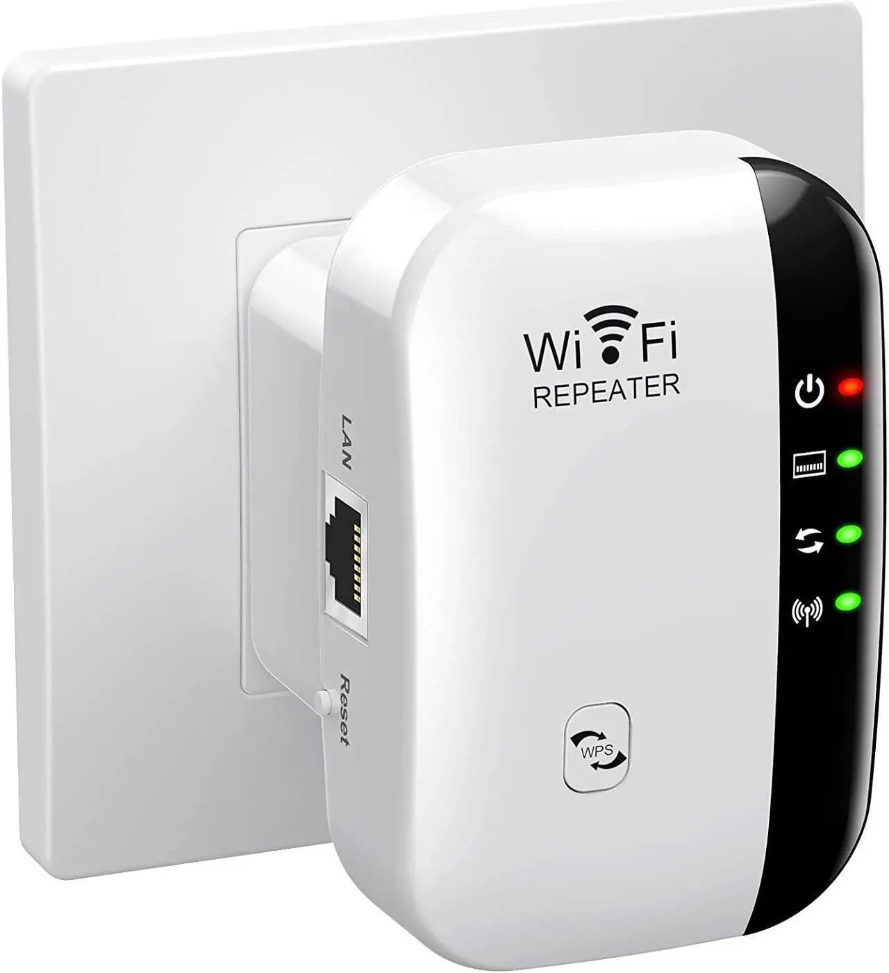 Wireless N WiFi Repeater 300Mbps Signal Booster Range Extender Amplifier 