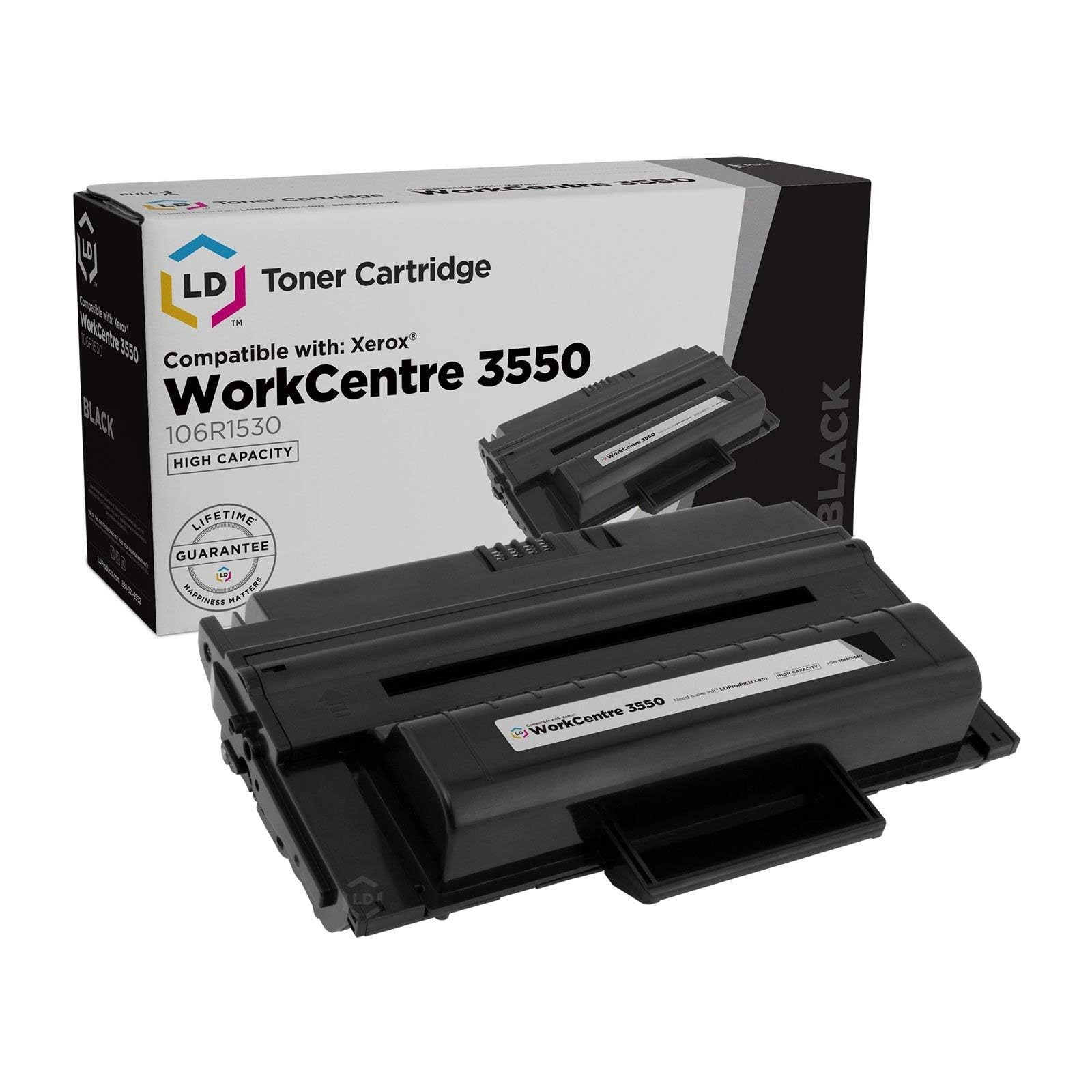 Toner Cartridge for Xerox WorkCentre 3550 106R1530 (Black) with the Following...
