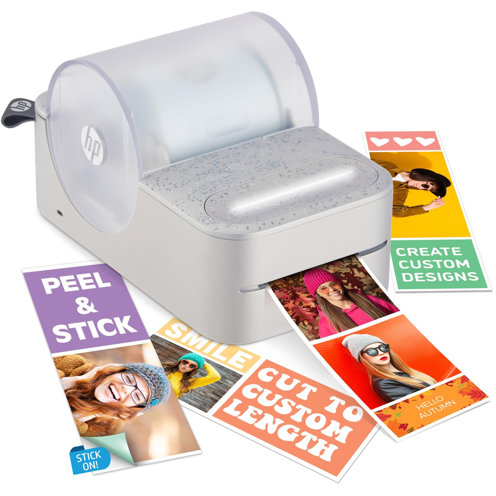 HP Sprocket Panorama Photo Printer Grey Starter Roll
