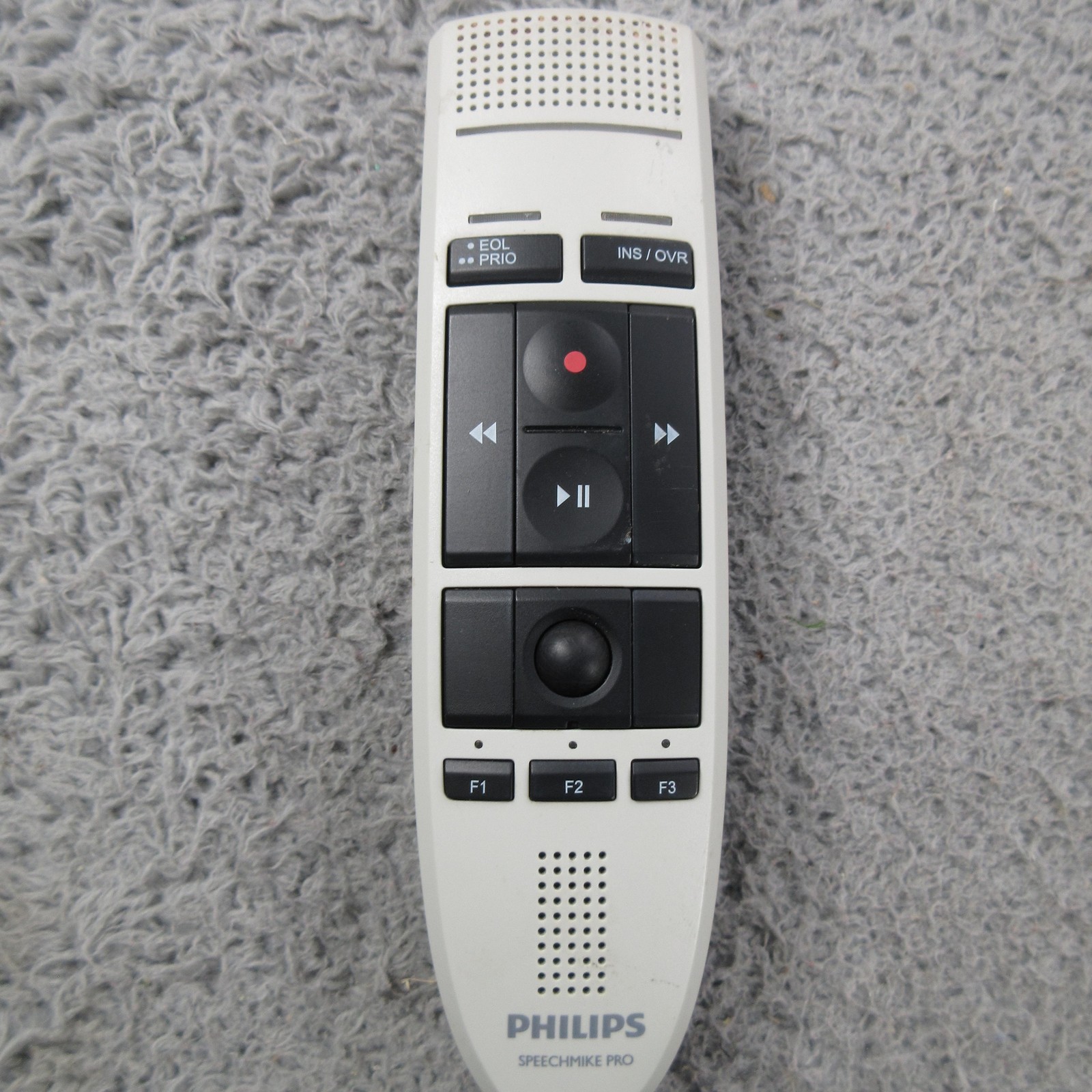 Philips SpeechMike Pro LFH3200/00 USB Handheld Dictation Microphone White Wired
