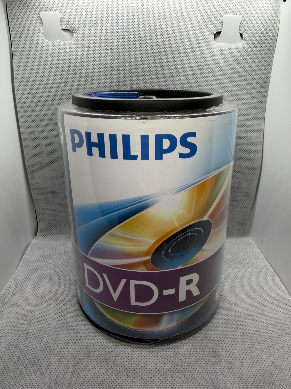 100 PHILIPS Blank 16X DVD-R DVDR Branded Logo 4.7GB Media Disc