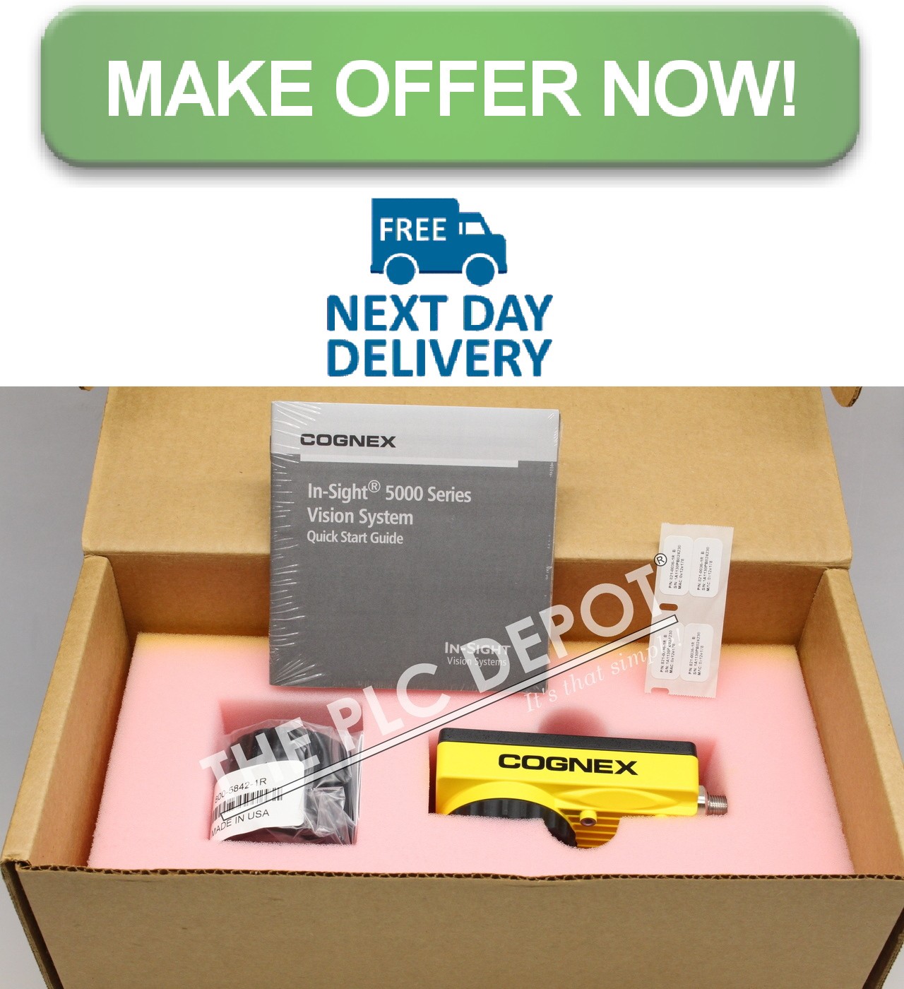 *BRAND NEW* COGNEX IS5100-C01 In-Sight 5000  825-0216-1R 5100C Color *LAST ONE*