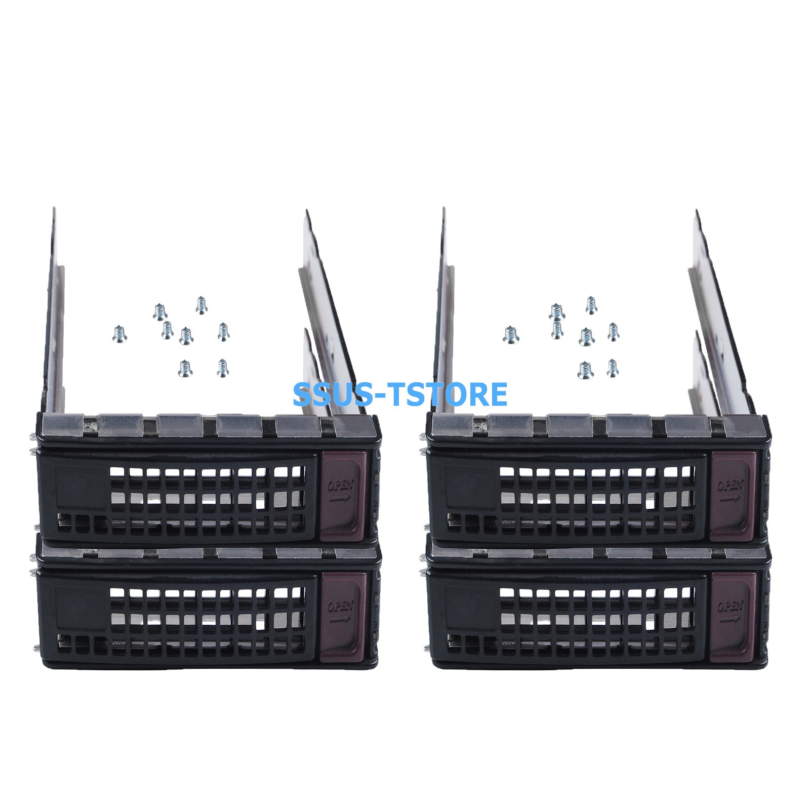 4X Supermicro Gen6.5 3.5" SAS Hot-swap Hard Drive Caddy Tray MCP-220-00094-0B