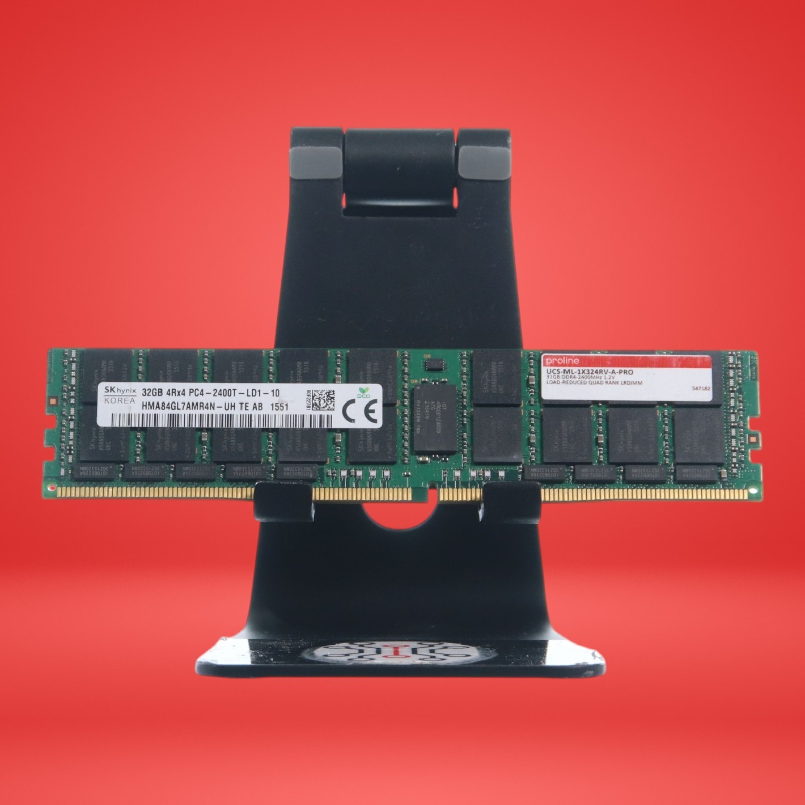 SK Hynix 32GB 4DRX4 PC4-2400T ECC LRDIMM Server Memory RAM HMA84GL7AMR4N-UH